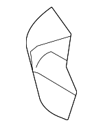 1PM591J3AA - Body: Seat Cushion for Dodge: Avenger Image