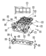 6102397AA - 2.0L Gas; Engine: Double Ended Stud, Mounting for Mopar Image