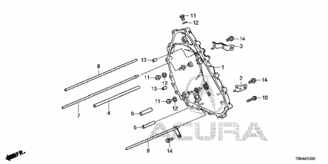 AT Rear Cover for 2020 Acura NSX #0