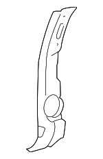 5GH43XDVAB - Body: Pillar Trim for Dodge: Dakota Image