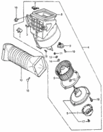39430692672 - : Motor, Blower for Honda Image