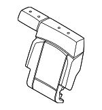 89360R6510X6N - Body: Seat Back Cover for Hyundai Image