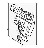 89350R6510 - Body: Seat Back Pad for Hyundai Image