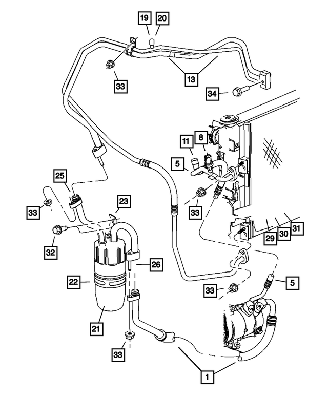 5189377AB - : Accumulator Bracket for Mopar Image