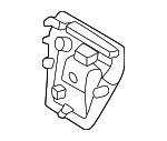52105A4F0E5 - Body: Seat Back Panel Cap for BMW Image