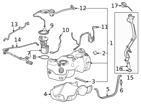 Hardware, Fasteners & Fittings for 2024 Chevrolet Trailblazer #0