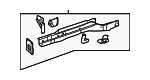 5C5803502A - Body: Rail Assembly for Volkswagen Image