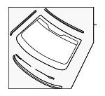 30674693 - : Windshield for Volvo: C70 Image