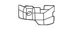 51115A499D5 - Body: Bumper Cover Side Support for Mini Image