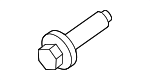 N10730701 - Body: Lower Quarter Trim Screw for Volkswagen: Jetta Image