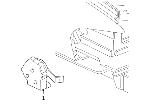 Horn for 2006 Chevrolet Uplander #0