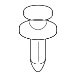 10301966 - Body: Cowl Grille Retainer for GM Image