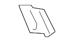 MR384276 - Body: Grille Surround U-Nut for Mitsubishi Image