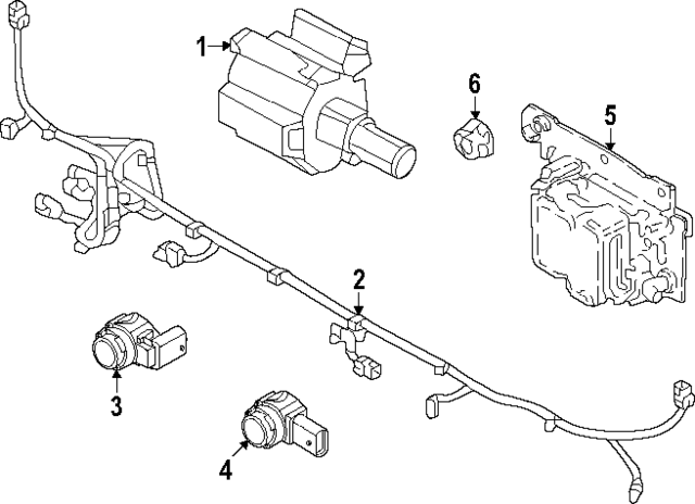 99110BF000 - : Distance Sensor for Hyundai Image