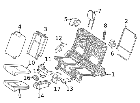 Third Row Seats for 2023 Mercedes-Benz GLE350 #0