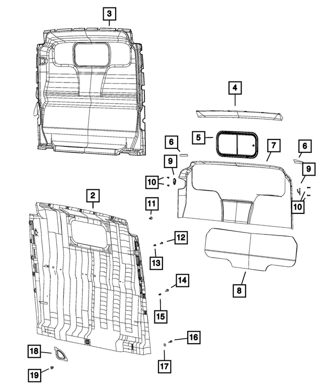 68552696AB - : Cargo Partition for Mopar Image