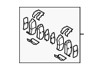 583021GA00 - : Brake Pads Rear for Kia Image