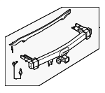 PJ6Z19D520BA - : Trailer Hitch for Ford: Escape Image