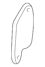 10299852 - Body: Spacer Plate for Buick: Terraza | Chevrolet: Uplander, Venture | Oldsmobile: Silhouette | Pontiac: Montana, Trans Sport | Saturn: Relay Image