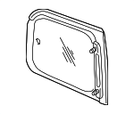 10418638 - Body: Glass for Chevrolet: Venture | Oldsmobile: Silhouette | Pontiac: Montana, Trans Sport Image
