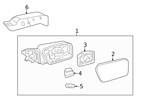 Mirrors for 2006 Lincoln Zephyr #0