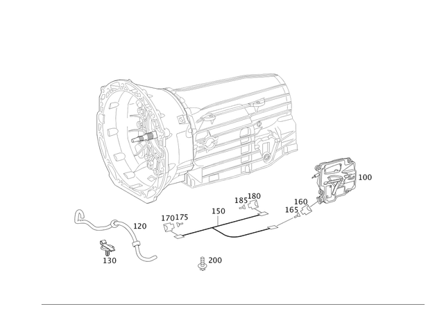 195451826 - Exhaust System: Contact Bushing for Mercedes-Benz: 300S, GL320, GL550, ML320, ML350, ML450, ML500, ML550, ML63 AMG, R320, R350, R500, S400, SL550, SLK280, SLK300 Image image