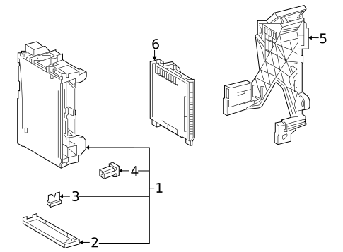 Fuse & Relay for 2023 Toyota Venza #1