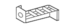 86636S9000 - Body: Impact Bar Lower Bracket for Kia Image