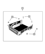 68280323AB - Mopar Accessories - Component Parts: Lamp Opening Cover for Mopar Image