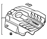 292402GTB0 - Engine: Engine Cover for Hyundai Image image