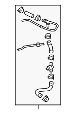 5QE819337AL - : Tube Assembly for Volkswagen: e-Golf Image