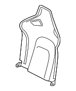 C2P21344LEG - Body: Seat Back Panel for Jaguar Image