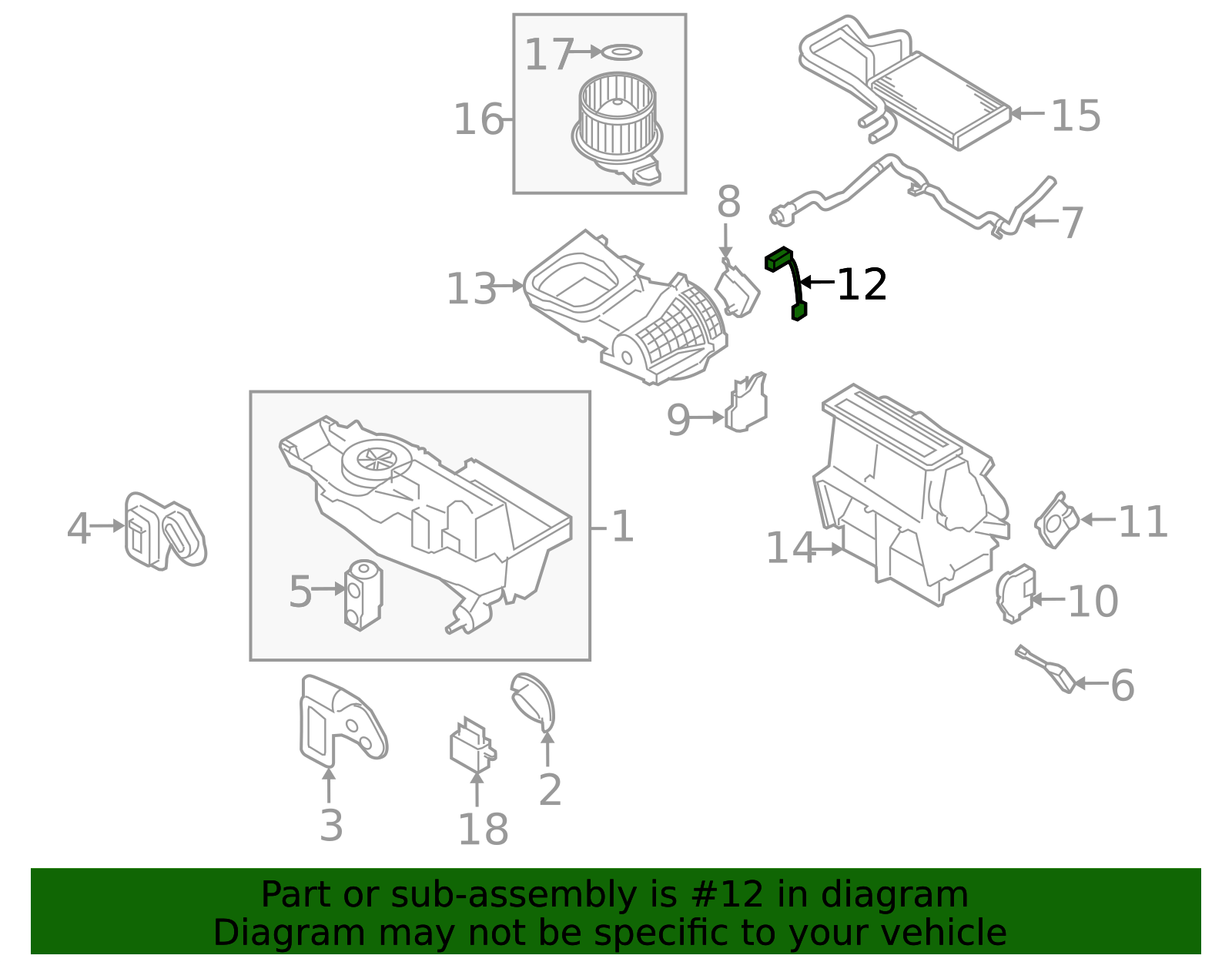 2008-2019 Ford HVAC System Wiring Harness 8g1z19d887aa | TascaParts.com