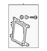 17118620733 - : Radiator Bracket Lower Bracket for BMW: 228i, 228i xDrive, 230i, 230i xDrive, 320i, 320i xDrive, 328d, 328d xDrive, 328i, 328i GT xDrive, 328i xDrive, 330e, 330i, 330i GT xDrive, 330i xDrive, 335i, 335i GT xDrive, 335i xDrive, 340i, 340i GT xDrive, 340i xDrive, 428i, 428i Gran Coupe, 428i xDrive, 428i xDrive Gran Coupe, 430i, 430i Gran Coupe, 430i xDrive, 430i xDrive Gran Coupe, 435i, 435i Gran Coupe, 435i xDrive, 435i xDrive Gran Coupe, 440i, 440i Gran Coupe, 440i xDrive, 440i xDrive Gran Coupe, ActiveHybrid 3, i3, i3s, i8, M2, M235i, M235i xDrive, M240i, M240i xDrive, M3, M4 Image