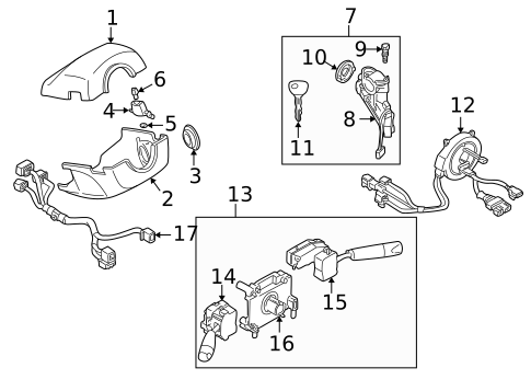 Switches for 1999 Mazda 626 #0