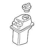 1C0422371E - Steering: Reservoir for Volkswagen: Beetle, Cabrio, Golf, Jetta, R32 Image