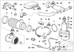 13621702078 - Fuel Preparation System: Hot-Film Air Mass Meter for BMW Image