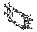 64101TD000 - Body: Radiator Support for Hyundai Image