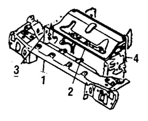 Radiator Support for 1985 Mazda RX-7 #0