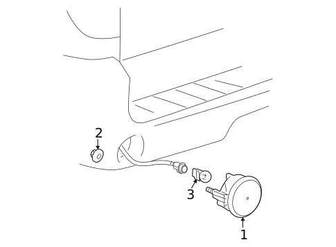 Backup Lamps for 2004 GMC Envoy XUV #0
