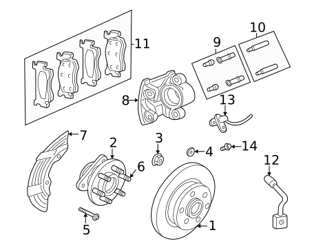 Anti-Lock Brakes for 2001 Dodge Dakota #1