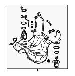 2164705101 - : Fuel Tank for Mercedes-Benz Image
