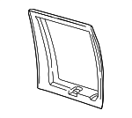 F2UZ1625508A - Body: Window Trim for Ford: E-150 Econoline, E-150 Econoline Club Wagon, E-250 Econoline, E-350 Econoline, E-350 Econoline Club Wagon, E-350 Super Duty, E-450 Econoline Super Duty, Econoline Super Duty Image