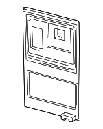 F2UZ1527411BAJ - Body: Trim Panel for Ford: E-150 Econoline, E-150 Econoline Club Wagon, E-250 Econoline, E-350 Econoline, E-350 Econoline Club Wagon, E-350 Super Duty, E-450 Econoline Super Duty, Econoline Super Duty Image