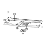 68162844AA - Interior Trim: Clip for Ram: ProMaster 1500, ProMaster 2500, ProMaster 3500, ProMaster City, ProMaster EV Image