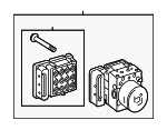 2124312312 - Brakes: ABS Hydraulic Assembly for Mercedes-Benz Image