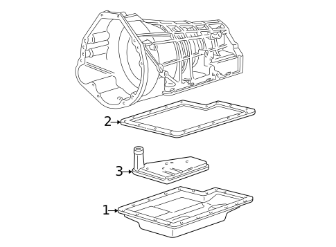 Transmission Components for 1998 Ford Expedition #0