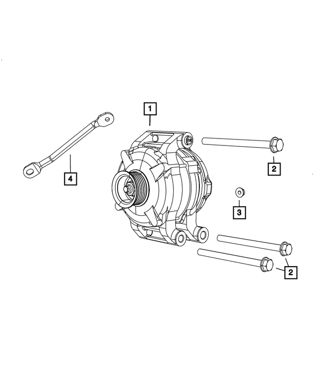 R4801866AC - Electrical: Engine Generator, Remanufactured for Mopar Image image
