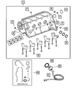 5174428AA - Engine 2.5L Four Cylinder: Camshaft Bearing Package for Mopar Image