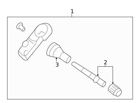 Tire Pressure Monitor Components for 2009 Mazda Tribute #0